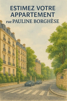 Estimez votre appartement rue Pauline Borghèse à Neuilly-sur-Seine - Valeur,  Prix au m2 rue Pauline Borghèse 92200