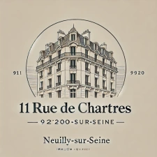 Vendu au 11 rue de Chartres :estimez le prix au m2 de votre appartement rue de Chartres à Neuilly-sur-Seine