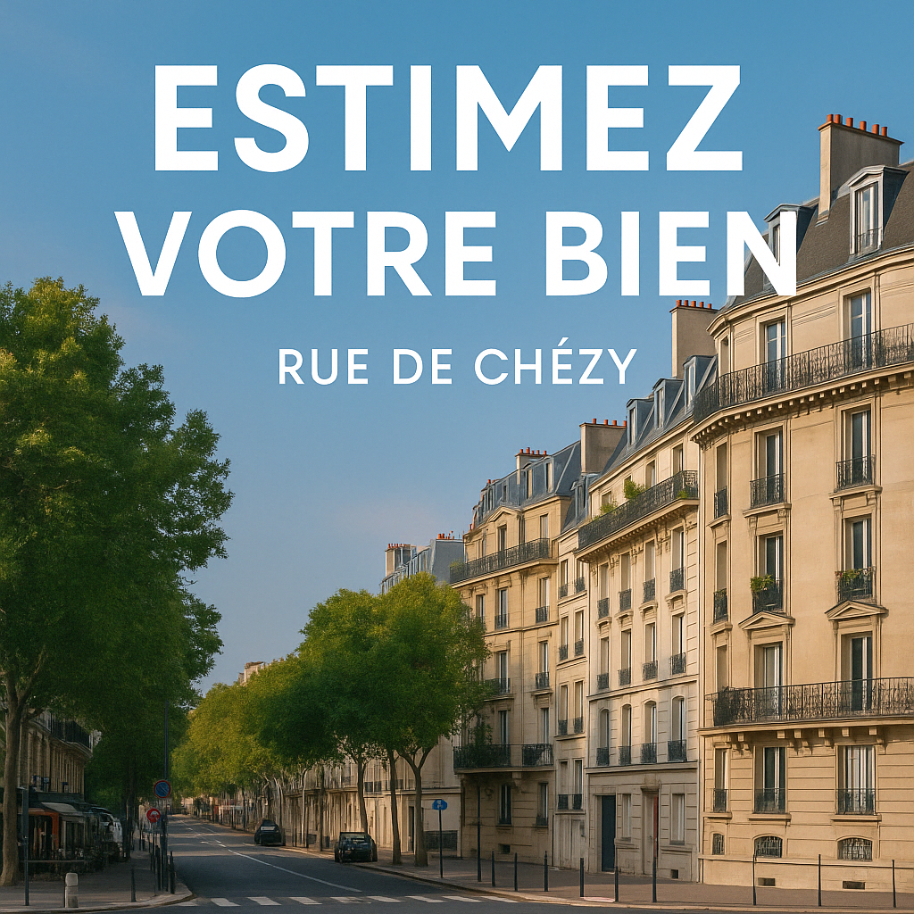 Estimez votre appartement rue de Chézy à Neuilly-sur-Seine - Valeur,  Prix au m2 rue de Chézy 92200