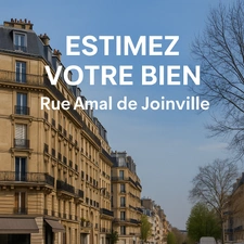 Estimez votre appartement rue Amal de Joinville à Neuilly-sur-Seine - Valeur,  Prix au m2 rue Amal de Joinville 92200