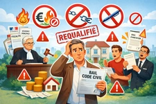 Dans quels cas peut-on utiliser un bail Code civil ?