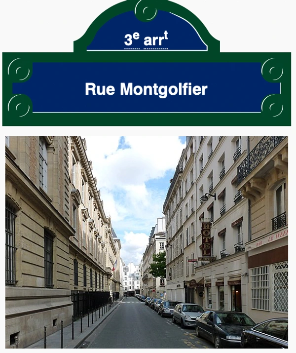 Rue Montgolfier PARIS 3