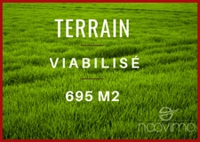 Terrain à bâtir viabilisé 695m2