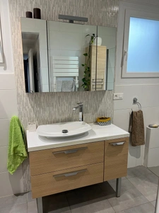 Maison rénovée à la campagne en pierres apparentes 