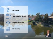 Quartier du Chêne - Terrain de 700 m2 - Piscinable