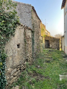 Longere 160m2 sur 3300m2 avec travaux + dependances