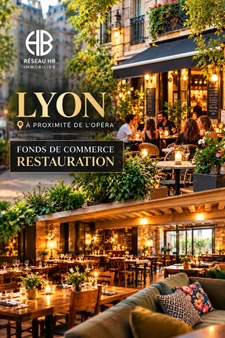 FONDS DE COMMERCE DE RESTAURATION AVEC LICENCE IV À LYON