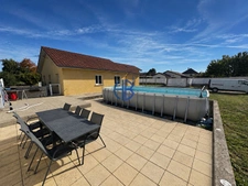 Maison de plain pied 126 m² 4 chambres terrain clos de 1000 m²