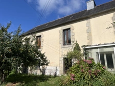 Maison bretonne typique à Callac 