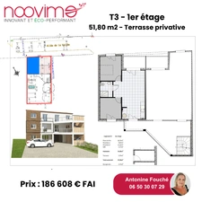 Appartements neufs T3 à Frossay (VEFA) FRAIS DE NOTAIRE OFFE