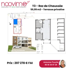 Appartements neufs T3 à Frossay (VEFA) FRAIS DE NOTAIRE OFFE