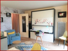 Studio rénové, meublé et équipé