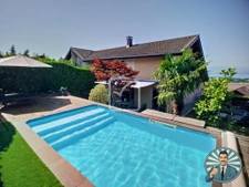 Maison jumelée avec piscine et vue lac 105m2 Marin 14