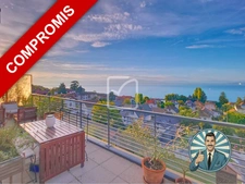 Appartement T3 au calme et vue panoramique sur le lac Léman  1