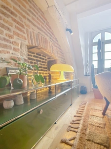 Duplex dernier étage centre-ville.