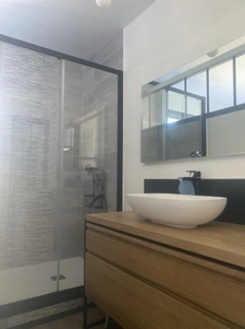 'Les Vagues' T2 rénové, vue mer.