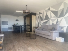 'Les Vagues' T2 rénové, vue mer.