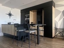 'Les Vagues' T2 rénové, vue mer.