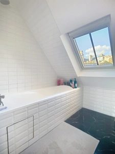 Duplex dernier étage centre-ville.