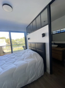 'Les Vagues' T2 rénové, vue mer.