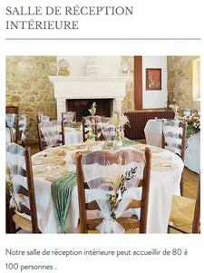 DOMAINE EVENEMENTIELS MARIAGES ANNIVERSAIRES COUSINADE 25