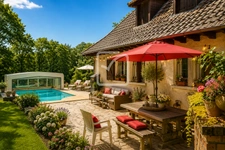 HAUTEURS DE MALEMORT, PROPRIETE DE CARACTERE SUR 9 000 M2, P 1