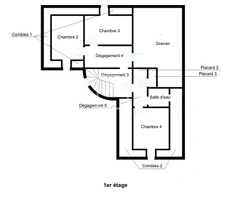 Maison en pierre 5 chambres   Un emplacement privilégié à So 17