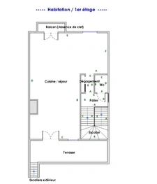 Vivre et travailler chez soi : maison familiale avec espace  16