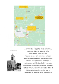 EXCLUSIVITE  MOUAZE Maison  T6  - 4ch Rénovée  125m2 