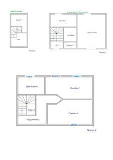 Exclusivite Feins 5 min Gare Montreuil sur Ile Triplex 3 Ch 