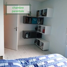 Grand T4 fonctionnel et propre de 87 m2 dans verdure