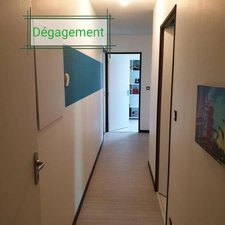 Grand T4 fonctionnel et propre de 87 m2 dans verdure