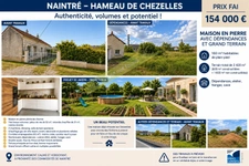 Maison  en pierre avec volumes, dépendances et grand terrain 1