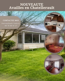 AVAILLES EN CHATELLERAULT - 3 CHAMBRES - SOUS SOL  1