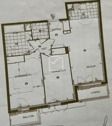FRANCONVILLE 95130- Appartement 3 pièces lumineux-Proche de  7