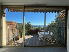 Carqueiranne - Studio avec belle terrasse - Parking- Vue mer panoramique