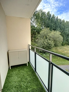 T3 avec terrasse & loggia - loué
