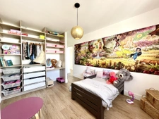 Maison contemporaine, plain-pied complet