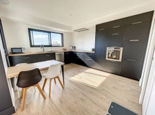 Maison contemporaine, plain-pied complet