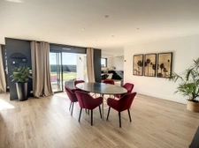 Maison contemporaine, plain-pied complet