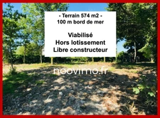 Terrain viabilisé 574 m2