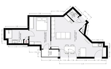 Levallois - Centre Aquatique - Magnifique 2 pièces avec balcon 14