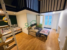 Studio avec mezzanine et cour privative proche métro Marx Do