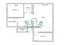 3 pièces de 62.6 m2 lumineux -- Secteur Goncourt Paris 10