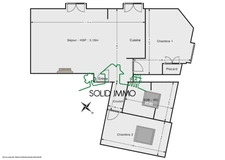 Bel appartement lumineux 3 pièces à Nantes Viarme Hauts-Pavé