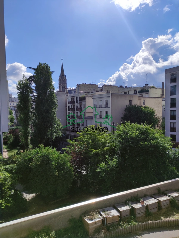 T3 ensoleillé au coeur de Ménilmontant