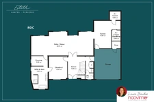 Maison de 190m2 en impasse Perverie / Loquidy 5 chambres pos