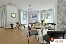 3 pièces, 65 m2 avec grand jardin privatif et stationnement 