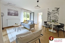 3 pièces, 65 m2 avec grand jardin privatif et stationnement 