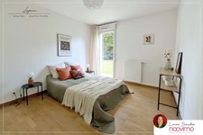 3 pièces, 65 m2 avec grand jardin privatif et stationnement 